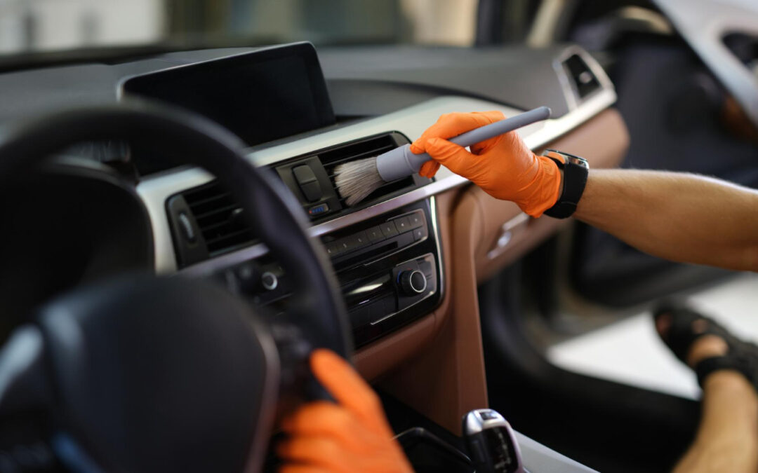 car interior cleaning